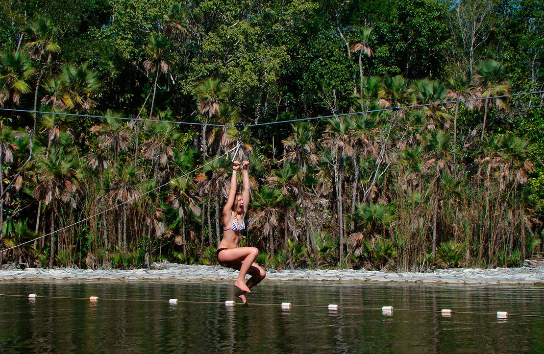 COMBO 3X1 TIROLESA & ATV INDIVIDUAL & CENOTE
